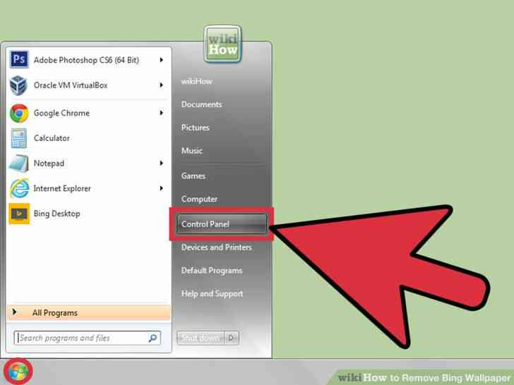 Image intitulée Supprimer Bing fond d
